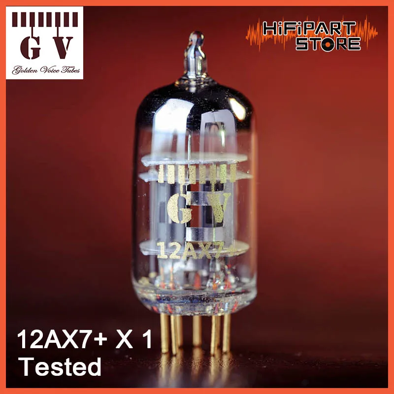 1 шт. Golden Voice GV 12AX7 + / ECC83 протестированная трубка аксессуары для усилителей Repalce Psvane