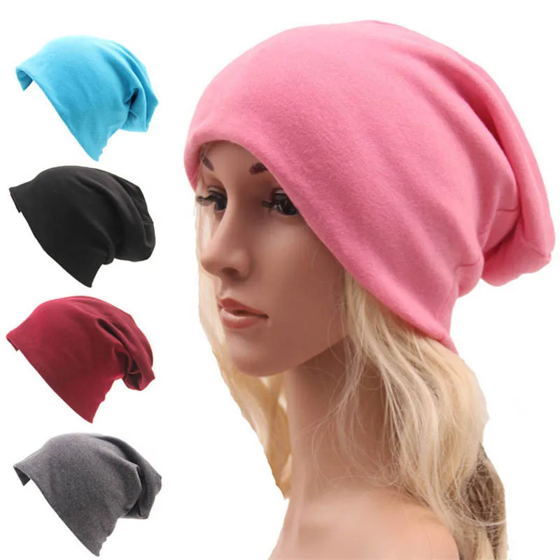 

2016 Korean street style relaxed Sport Hat men and women Thin section turtleneck cap turban hats knitted hats