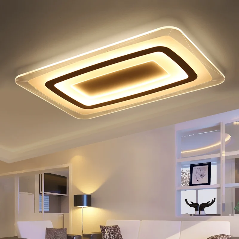

Modern LED acrylic ceiling lights home living room lamp Ultra-thin Fixtures ceiling lamps children bedroom Ceiling lighting