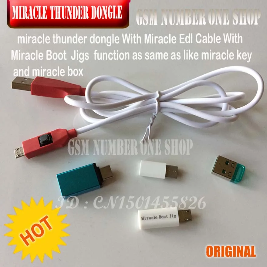 miracle thunder dongle +cable - gsmjustoncct-D1
