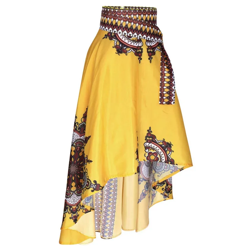  New Summer  African Women Hot Sexy Printed Dress Boho Long Dress Beach Evening Party Maxi Skirt#4M14 (12)