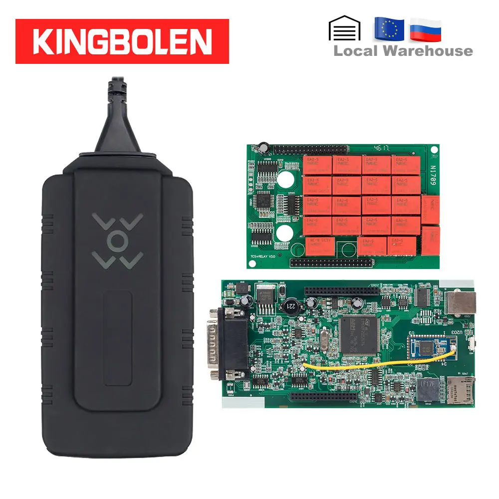 

CDP TCS VCI CDP TCS OBD2 Auto Scanner V3.0 green board V5.008 R2 keygen OBDII interface CAR/TRUCK Diagnostic tool