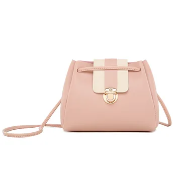 

PU leather locked patchwork children school bags kids travel messenger cross-body money bags small phone pouches for baby girls