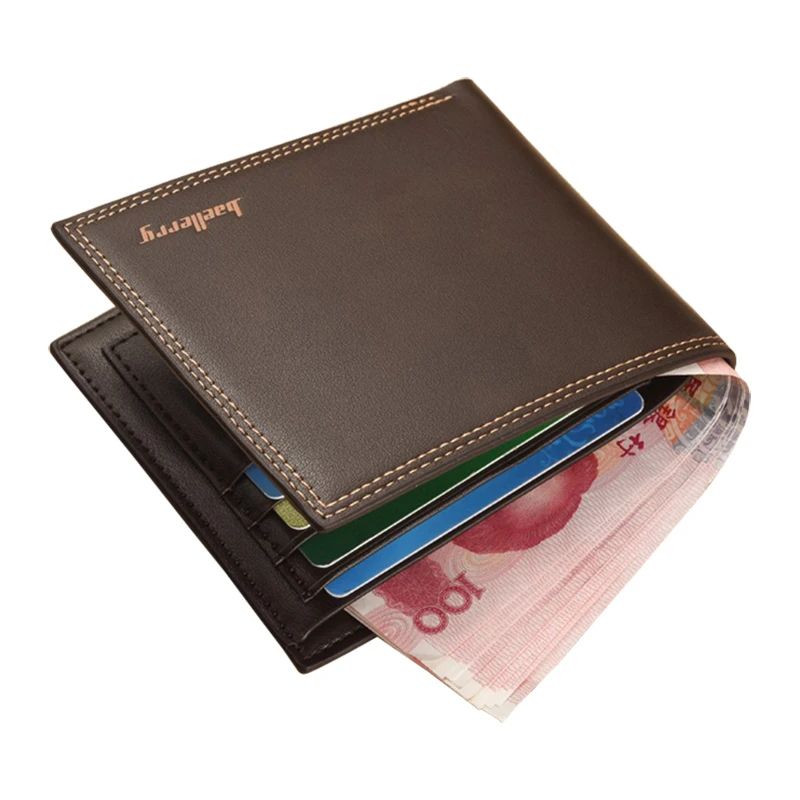 literacybasics.ca : Buy Men wallets famous brand Top Quality leather wallet men male purse carteira ...