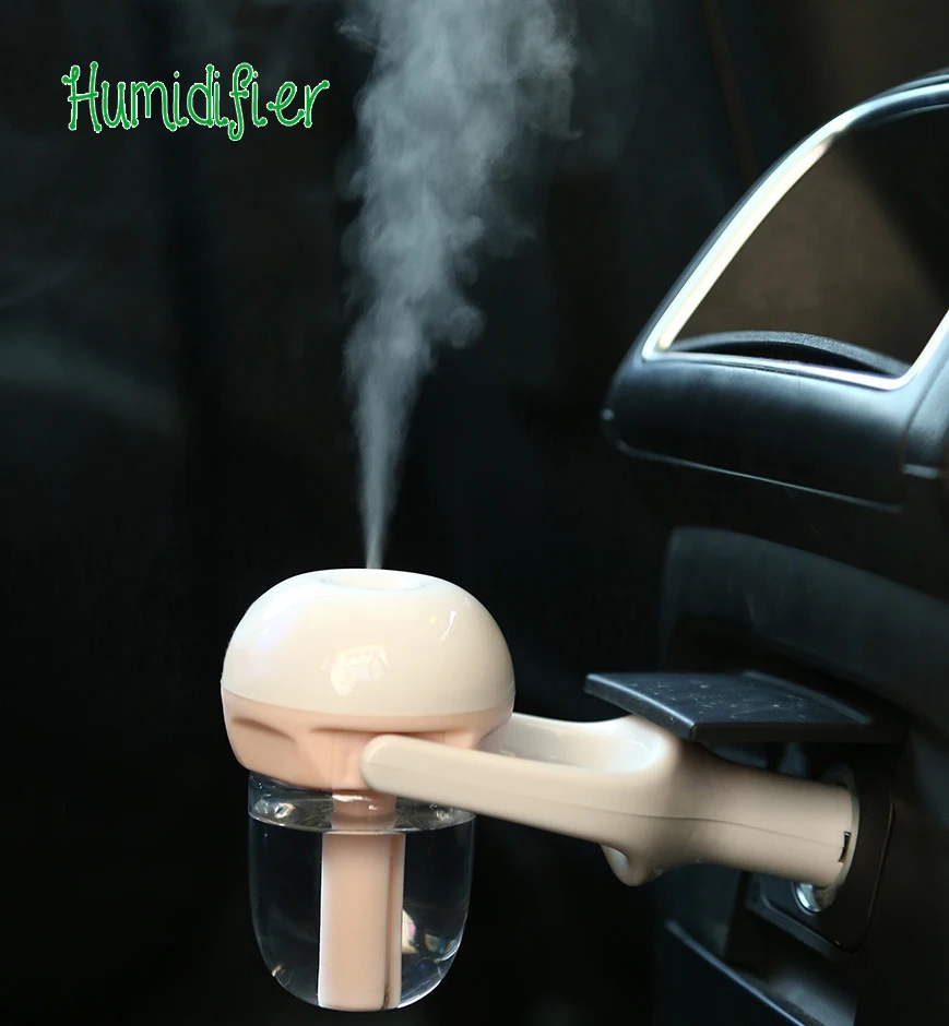 

Essential oil diffuser 12v car steam humidifier with mini USB