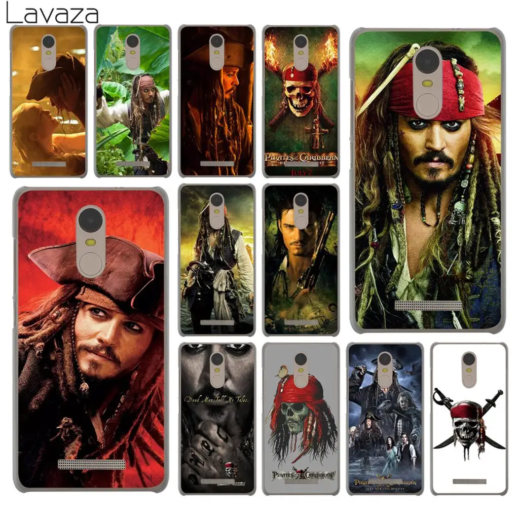 Жесткий чехол для телефона Lavaza Pirates of the Caribbean johny Depp Xiaomi Redmi K30 K20 8A 7A 5A 6A Note 8 8T 7 5 6 Pro|6