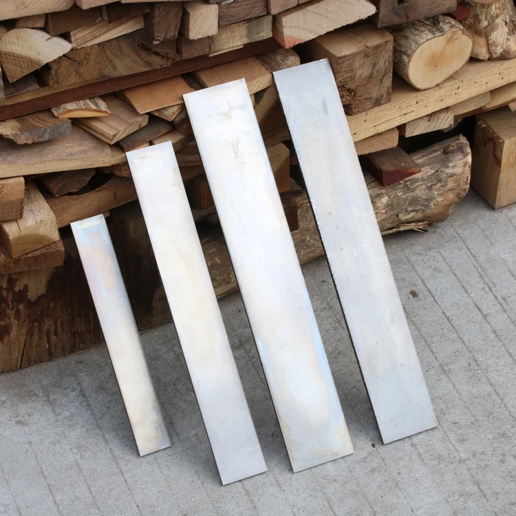 

1Piece DIY Knife blade steel plate Low carbon bouncy Surface polishing Heat treatment Sweden 1428 Steel