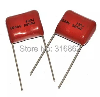 

Бесплатная доставка 30 шт./лот CBB 1600V 103 10NF 0,01 мкФ шаг 15 мм