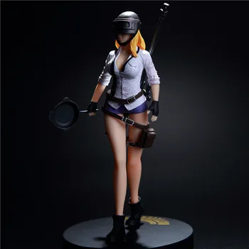 

Unknowns Battle Grounds PUBG Playerunknowns Battlegrounds Model Doll Action Figure Female characters figure spot model doll