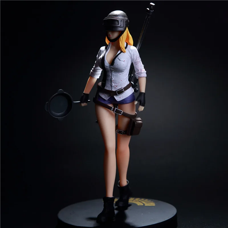  Unknowns Battle Grounds PUBG Playerunknowns Battlegrounds Model Doll Action Figure Female character