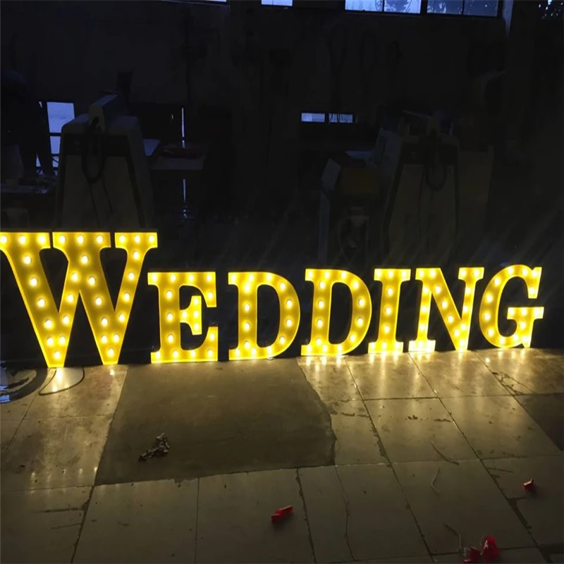 LED bulb letters06