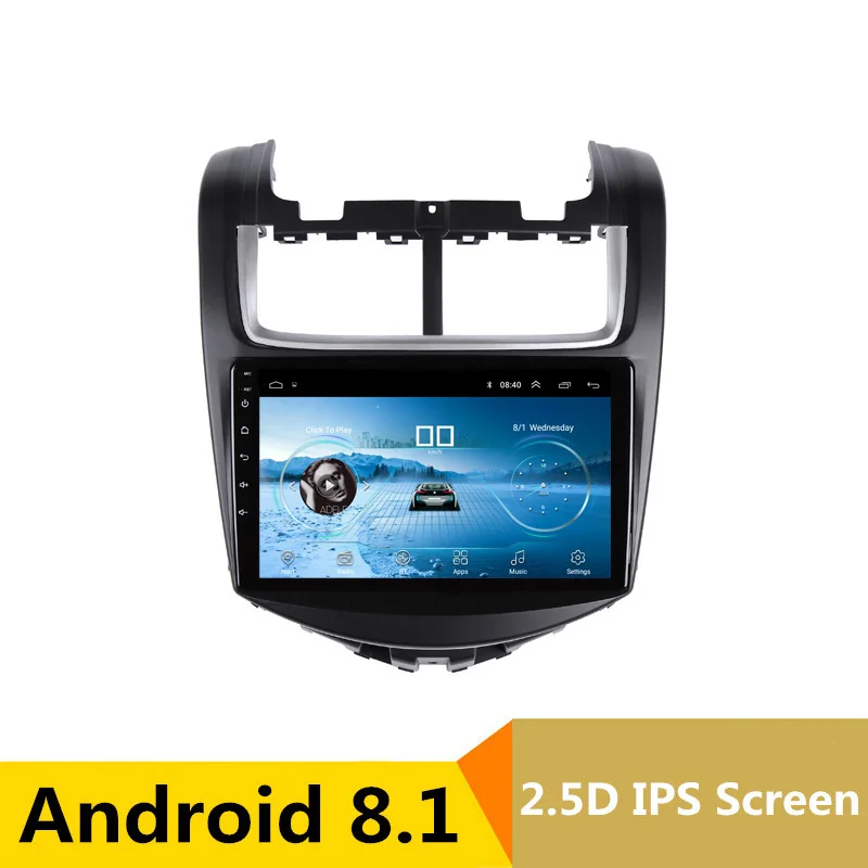 

9" 2.5D IPS Android 8.1 Car DVD Multimedia Player GPS for Chevrolet Aveo 2013 2014 2015 audio car radio stereo navigation