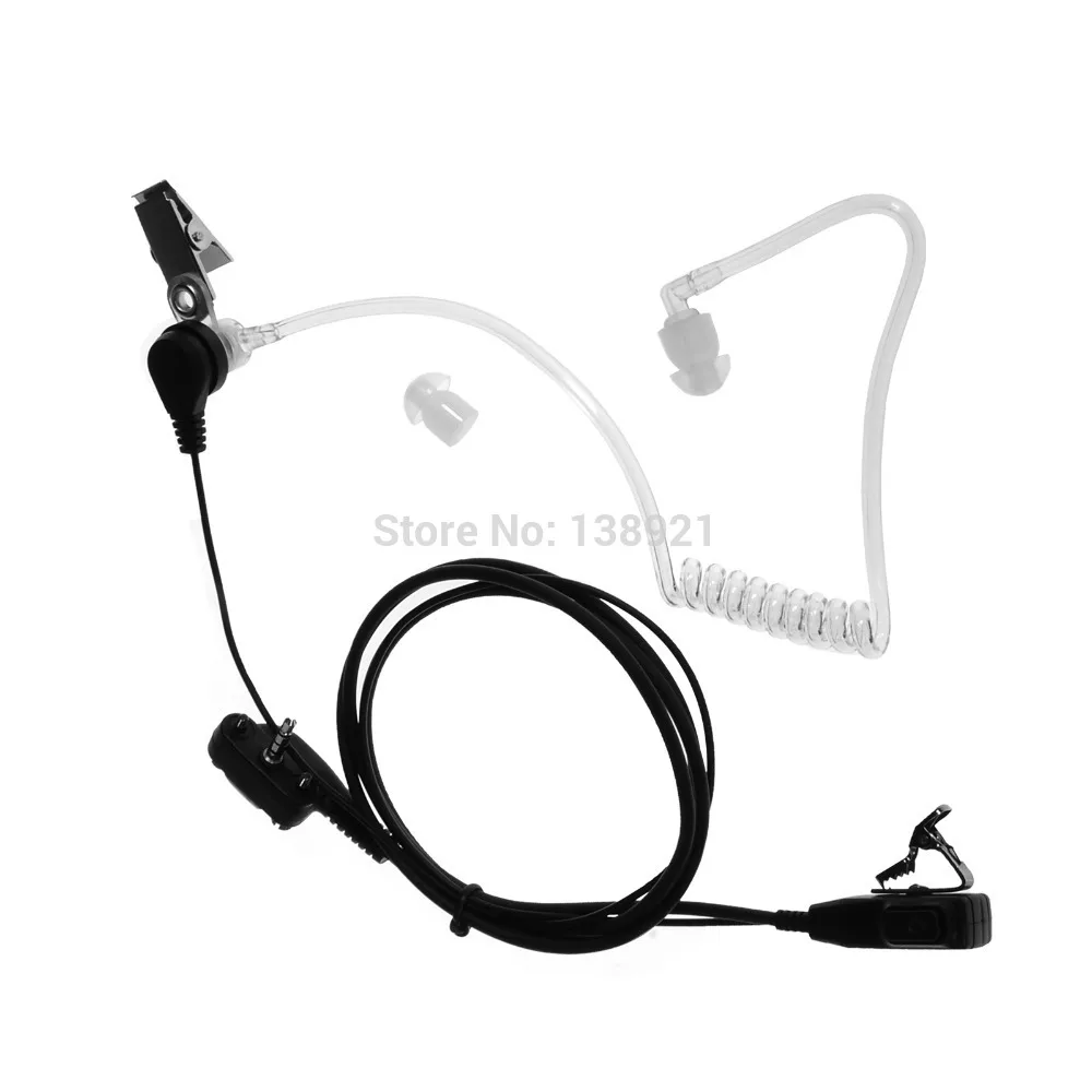 Acoustic Headset/Earpiece Covert Acoustic Tube Bodyguard Earpiece