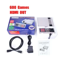 HDMI выход 600 игры Ретро Классический Портативный игровой плеер с коробкой семейная игровая консоль детство встроенный 600 игры мини консоль