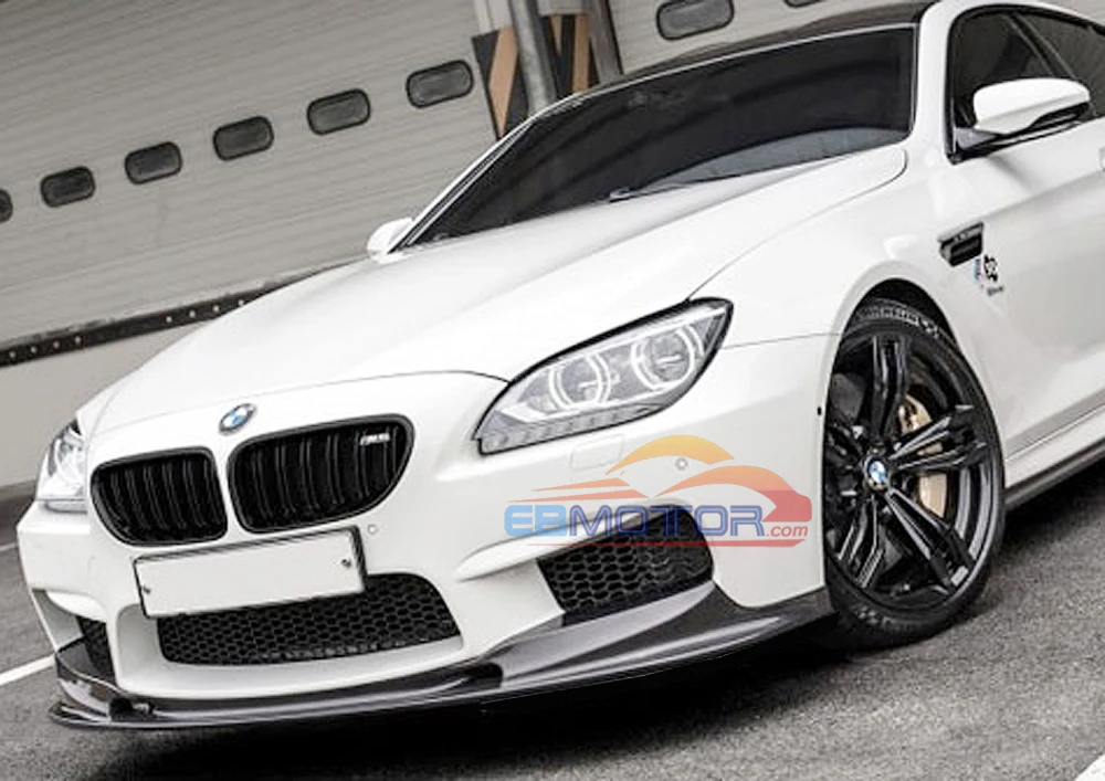ebmotor-com Real carbon fiber front lip spoiler for BMW F06 F12 F13 M6 2013UP  4