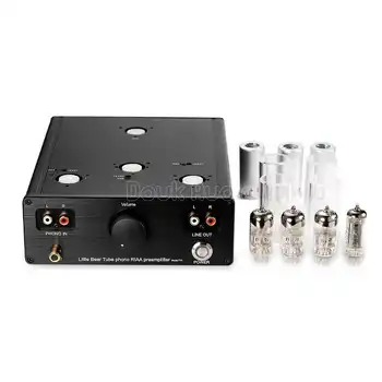 2019 Nobsound Latest Little Bear T11 6N2/12AX7 Vacuum Tube Phono Turntable Preamp HiFi Pre-Amp MM RIAA Phonograph Pre-amplifier