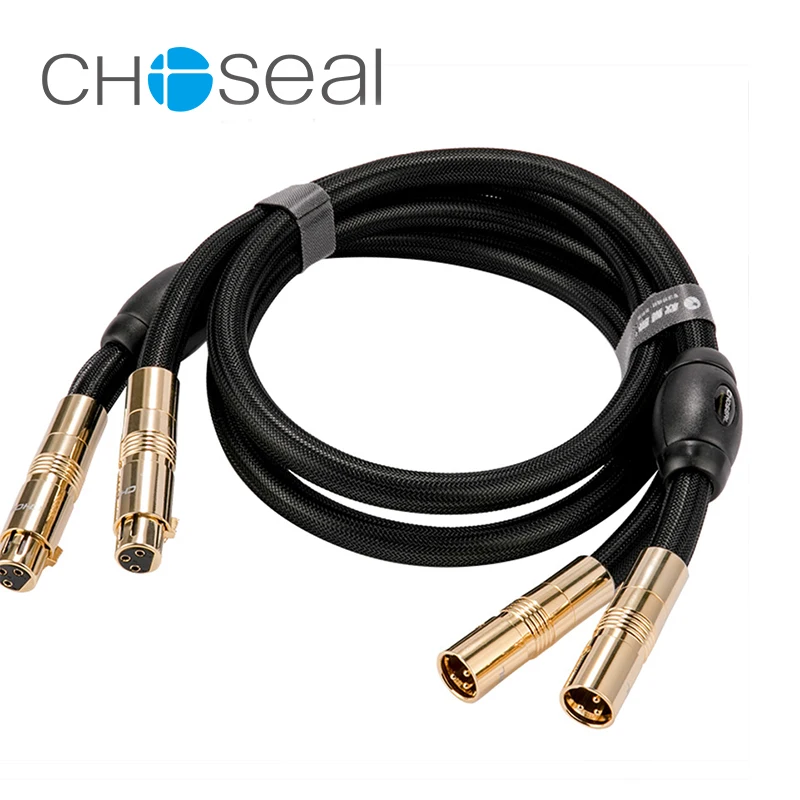 Choseal 30 летие QS994 XLR кабель для мужчин и женщин HIFI одиночные Кристальные медные
