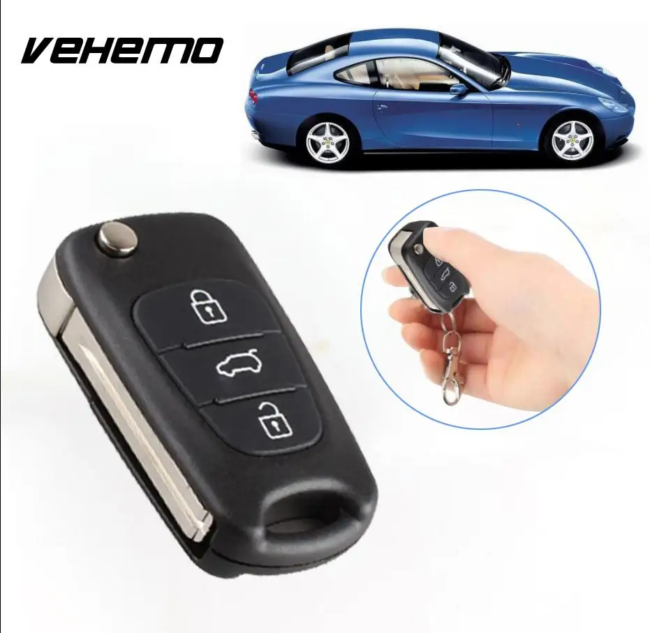 

2017 3 Button Universal Cloning Remote Control Key Fob For Kia K5 HYUNDAI Car