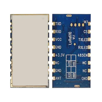 

2PCS Lora610 MESH-100mW network 150btyes Lora Long Range Wireless Transceiver Data rf Module network repeater rf module MESH