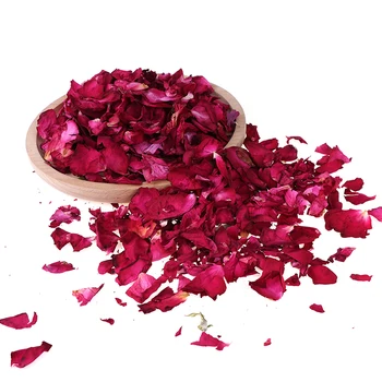 

Romantic 100g/200g Natural Dried Rose Petals Bath Dry Flower Petal Spa Whitening Shower Aromatherapy Bathing Supply