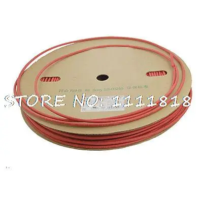 

Red Polyolefin Sleeving Heat Shrink Tubes 5mm x 100 Meters
