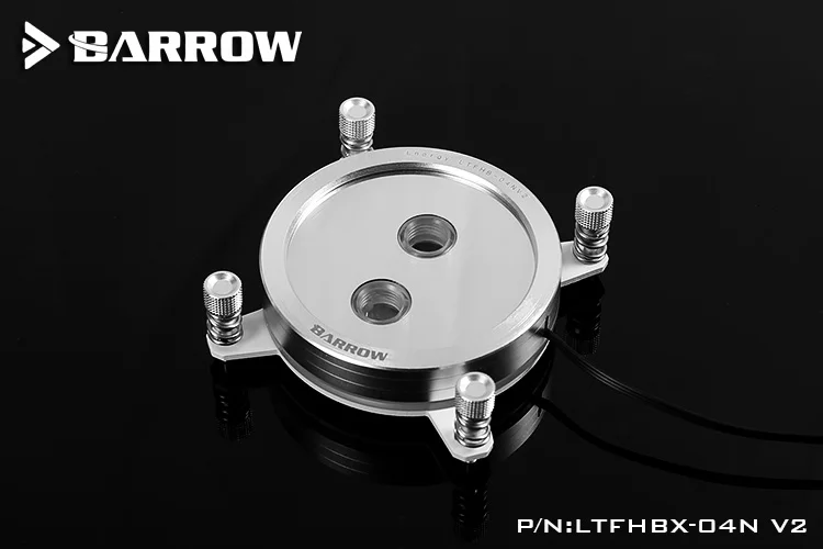 Водяной блок Barrow CPU для INTEL LGA 2011 2066 X99 X299 акриловый + медный радиатор RGB 5 В GND до 3PIN