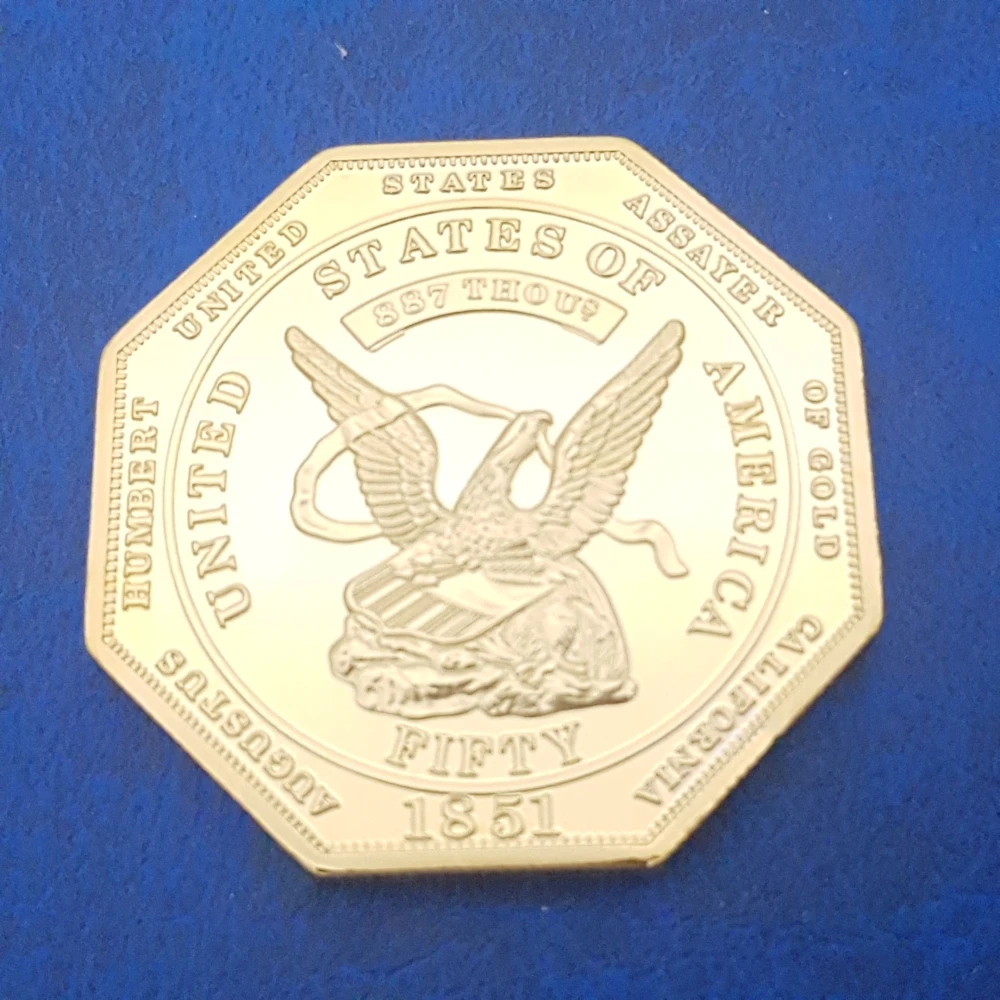 American Eagle 50 Gold Coin Commemorative Coin Collection Medal Souvenir Badge Coin Anniversary 