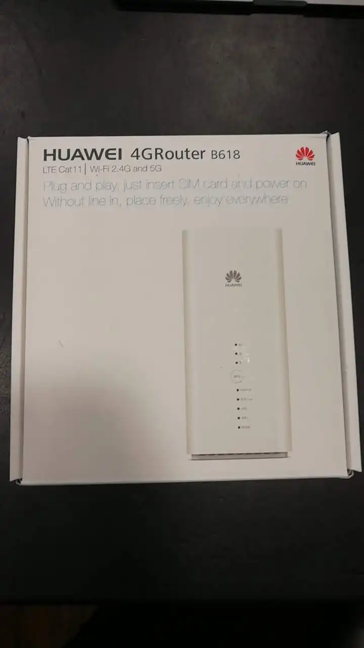 Huawei B618s-65d 4 аппарат не привязан к оператору сотовой связи 4 аппарат не привязан к оператору сотовой связи Band 1/3/5/7/8/28/40(FDD 700/850/900/1800/2100/2600 МГц& аппарат, который не привязан к оператору сотовой связи 2300 МГц) беспроводной маршрутизатор VoIP CPE