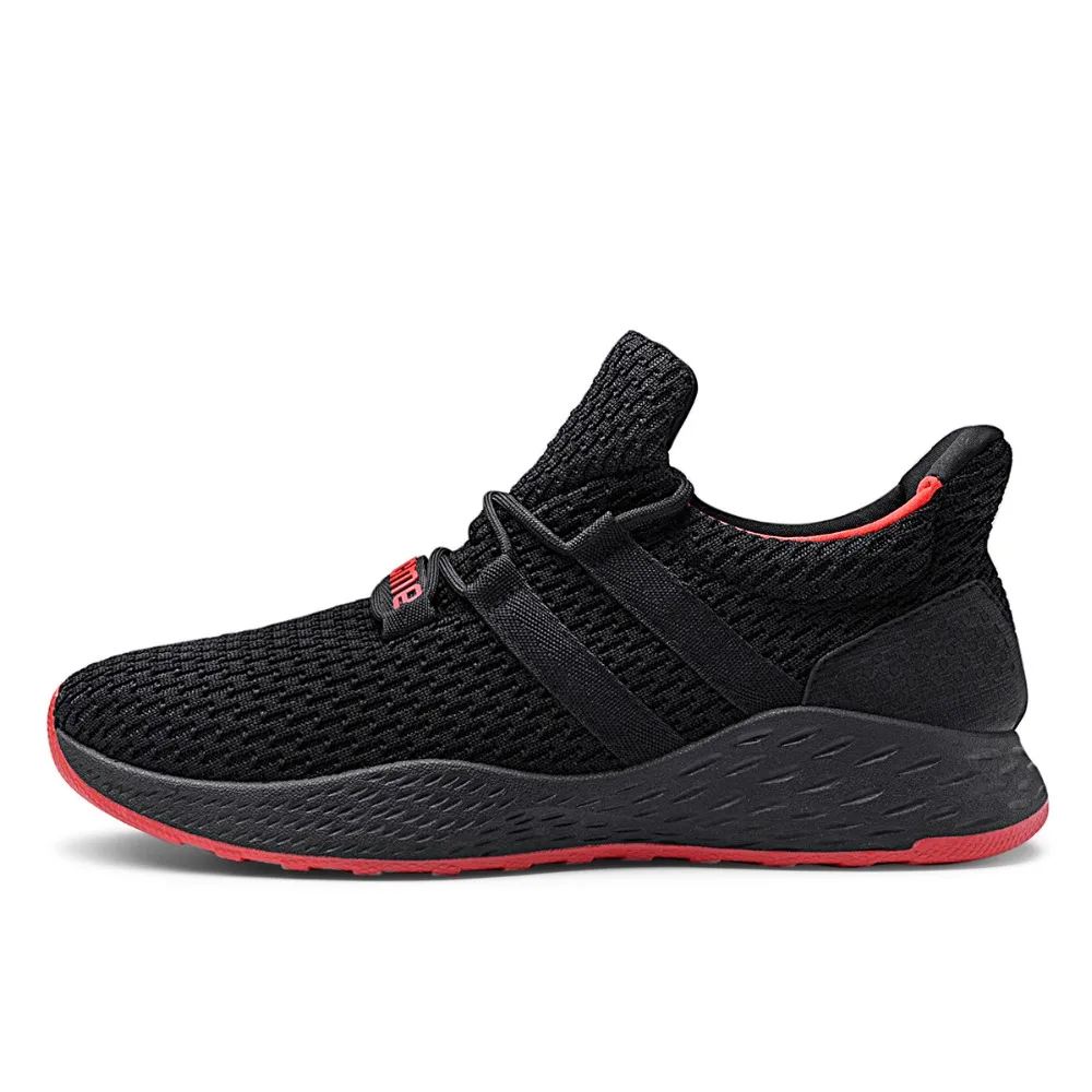 

Fashion Brand Men Shoes Male Mesh Flats Slip On Big Size Knit Upper Breathable Lightweight Men Sneakers Chunky Shoes