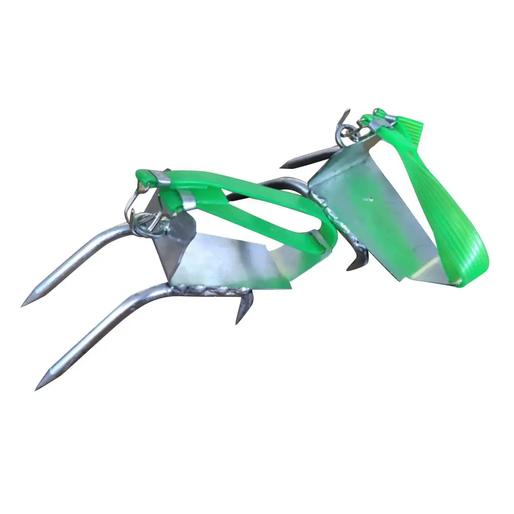 

Anti-skid Tree Climbing Tool with Climbing Nail Shoes Rubber Band Hunting Observation Picking Fruit Climbing Tools 4