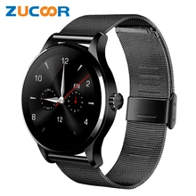 Original Round K88H Bluetooth Smart Watch Sport Health Pedometer Heart Beat Remote Camera Intelligent Clock For iOS Android