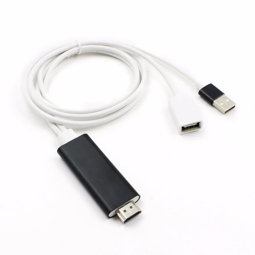 Новейший HDMI кабель HDTV адаптер av-кабель 8 Pin/Micro USB к HDMI 1080 P для iPhone для Android