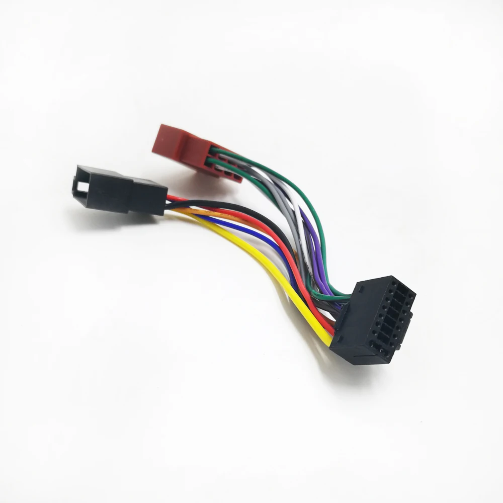 Biurlink автомобильный радиоприемник ISO проводка Stero Кабель адаптер для Kenwood DDX5015DAB