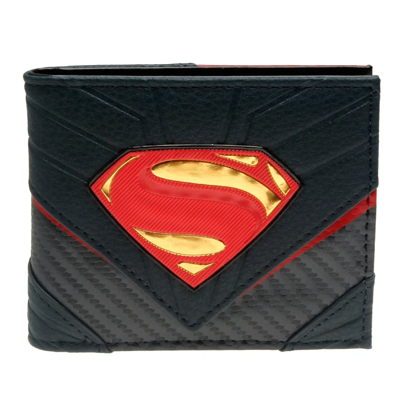 

Men Bifold Wallet with Chrome Weld Patch DFT-13006