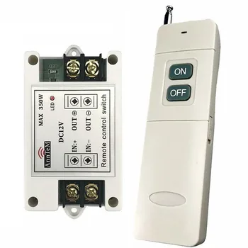 

Wireless Remote Control Switch 433mhz rf Transmitter Receiver 12v Universal Battery Power Circuit Controller car led Strip Light