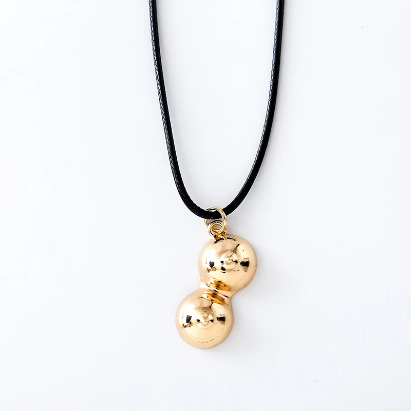 

COWNINE Custom Fun Necklace Pendant Female Chest Fashion Vintage Gold Jewelry Pendant Surprise Gift