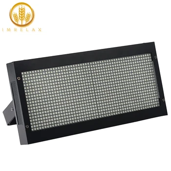 

IMRELAX New LED Strobe Light 1080pcs 0.5W RGBW LED Stage Strobe Light Multi Channels DMX LED Strobe DJ Stage Disco Light