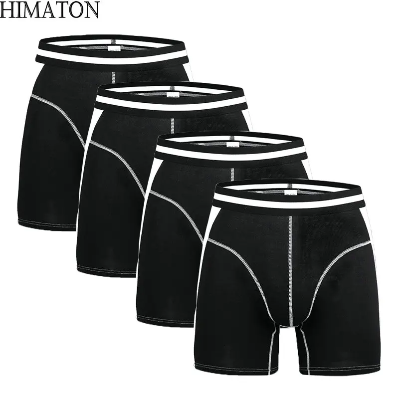 Buy Himaton Male Modal Underwear Long Leg Boxer Shorts