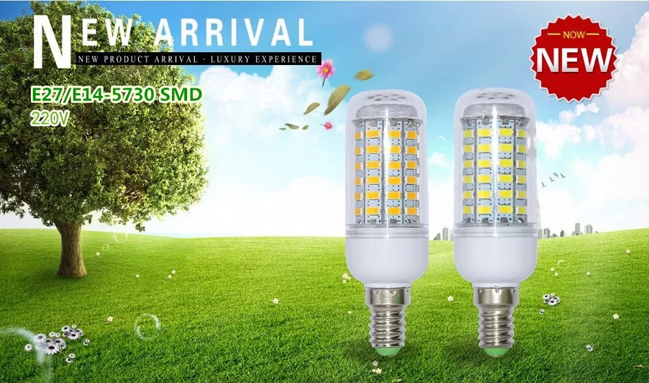 Led светодиодная лампа-кукуруза E14 E27 светодиоды 220 В 240 В 3 Вт 5 Вт 7 Вт 12 Вт 15 Вт 18 Вт 20 Вт СМД5730( 5630) Lampada прожектор фонарик лампа свечи люстра