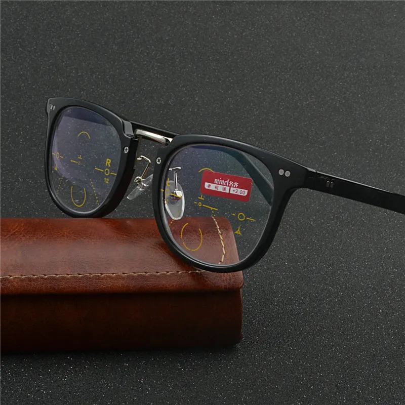 

new Progressive Multifocal glasses Transition Sunglasses Photochromic Reading Glasses Men Points for Reader Near Far sight FML