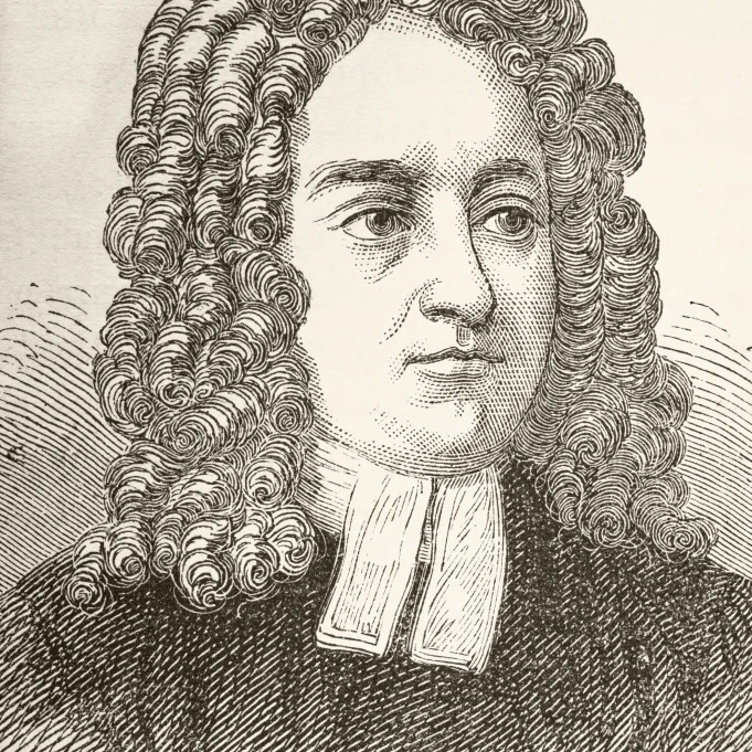 Jonathan Swift 1667 To 1745 Anglo Irish Author From The National And Domestic History Of England By William Aubrey Pub 2