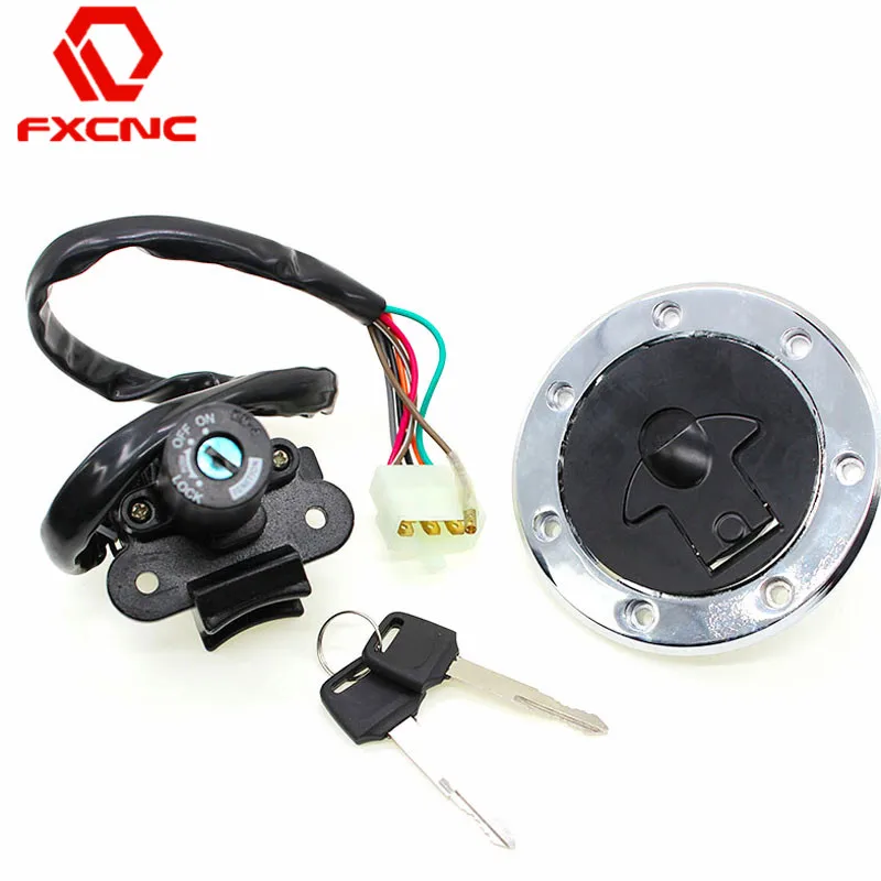 Ignition Switch Key Set For Kawasaki ZZR400 600 ZXR400 750 ZX 9R ZX 7R