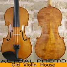 Антикварная лакированная скрипка «Cremonses» от Antonio Stradivari 1715 с откидным чехлом для скрипки, № 4820, лук ручной работы и канифоль