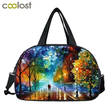 Мужская Дорожная сумка для путешествий с рисунком дождя, женские дорожные сумки для подростков, Большая вместительная сумка на плечо, 3D термопечать, нейлоновая сумка