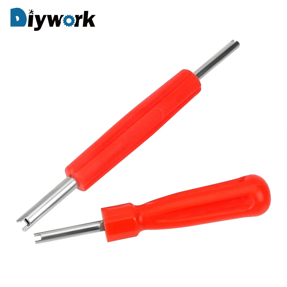 DIYWORK 2 шт. автомобильный Мотоцикл Ключ сердечника клапана набор отвертка
