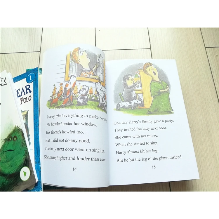 Livros para Crianças Livros de Leitura para Crianças Ler o Nível Livro Conjunto Posso 2 Inglês História Imagens Aprender 13 - eu 7 Online shopping