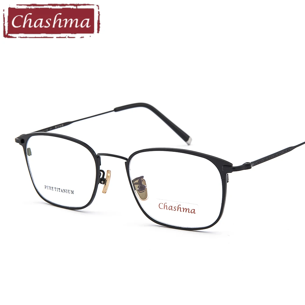 Бренд Chashma высокое качество очки оправа из титана женские мужские по рецепту