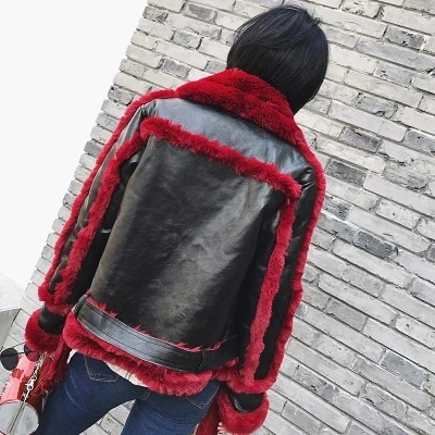 Модное женское пальто из искусственного меха 17C10 новый стиль|faux fur coat|women faux coatfur coat