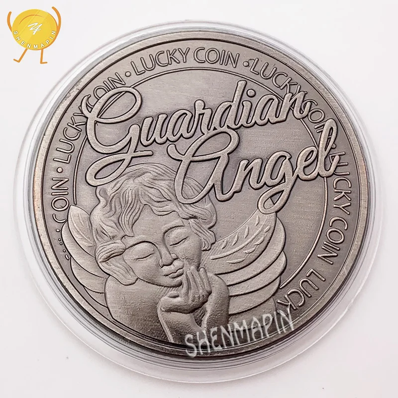

Guardian Angel Commemorative Coin Lucky Romantic Friendship Gift You Deserve All the Happiness in the World to My Friend