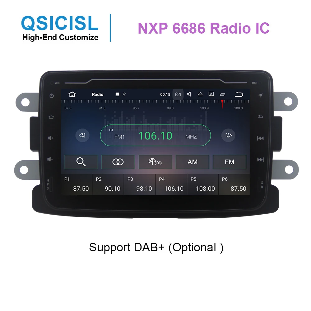Android 9 0 ips 7 "автомобильный dvd gps плеер для Duster/Dacia/Sandero/Logan/Captur/Lada/Xray головное